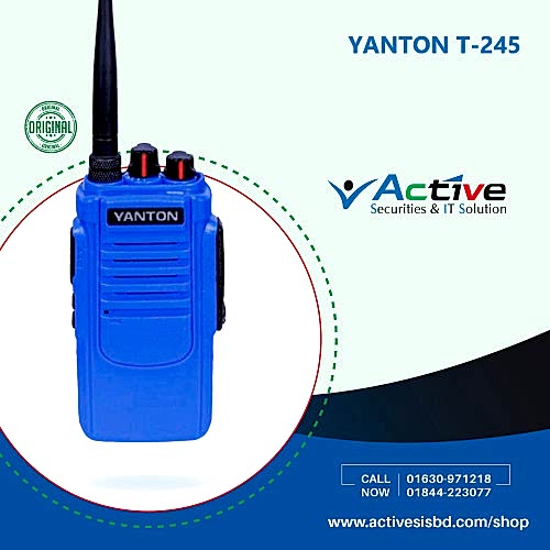 Yanton T245 Long Range SBR Walkie Talkie Handheld Two Way Radio